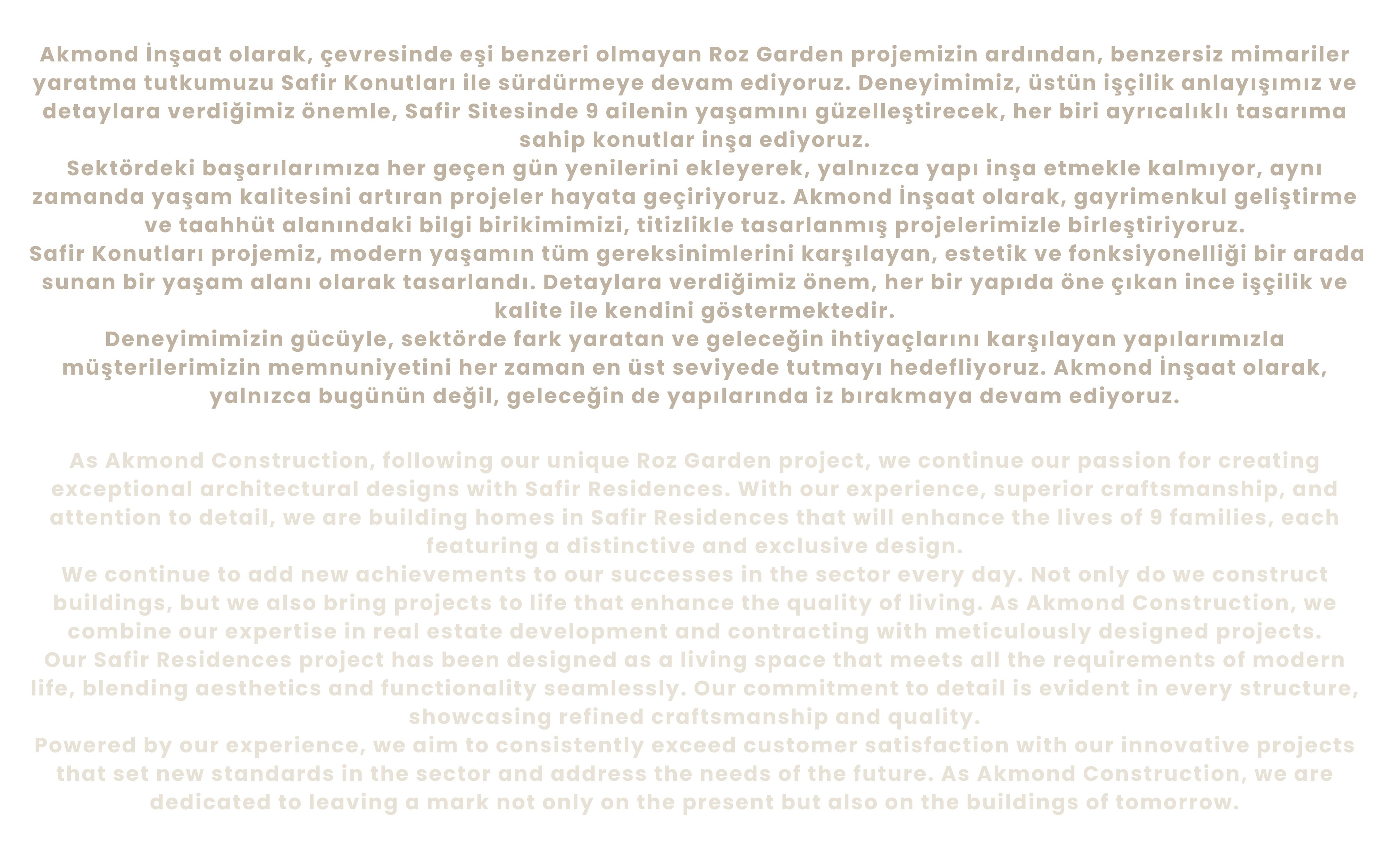 SAFİR VILLAS